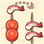 BBQ排序拼图 BBQ排序拼图