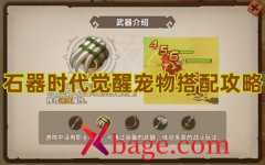 石器时代觉醒宠物搭配攻略