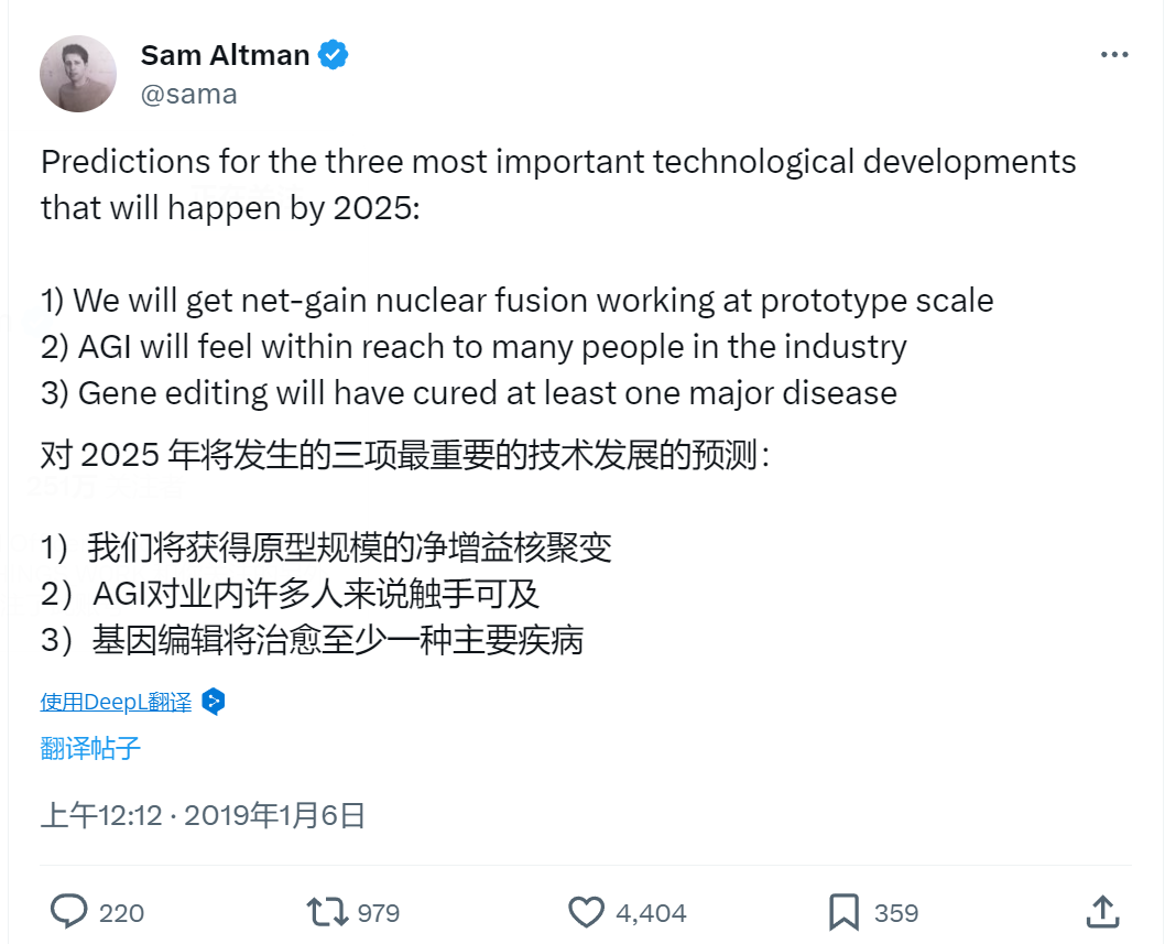 2024年怎么过?这是Sam Altman希望你早些知道的事