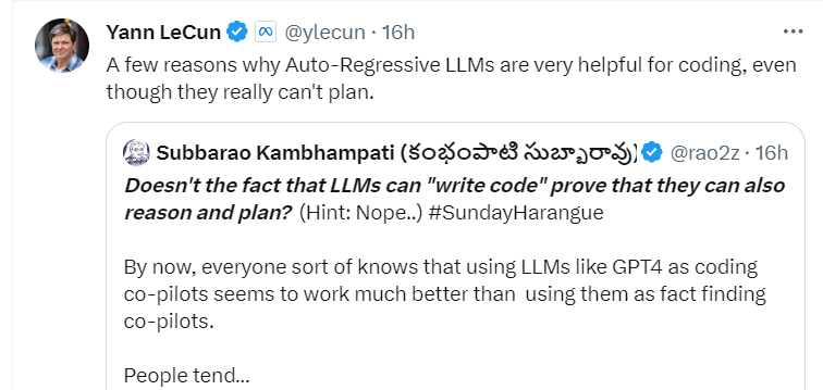 LLM会写代码AAAI主席揭秘:代码数据质量太高|LeCun力赞