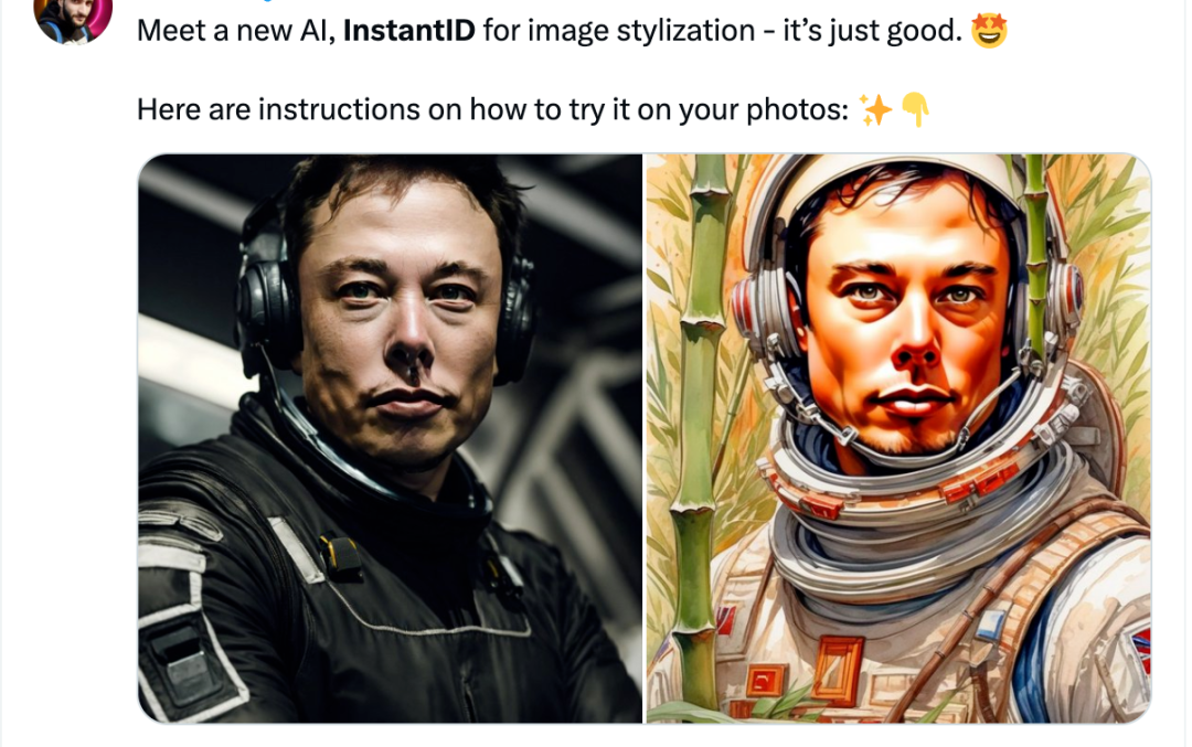 小红书开源「InstantID」效果炸裂,被Yann LeCun点赞,迅速蹿上Github热榜