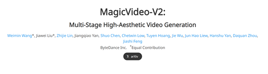 字节跳动推出超高清文生视频模型,效果比Gen-2更强!