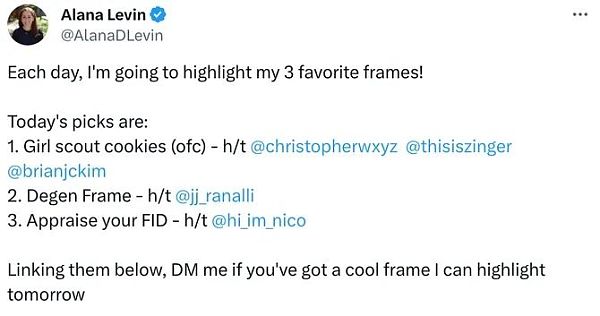 Frames：Farcaster 里的小程序魅力何在？