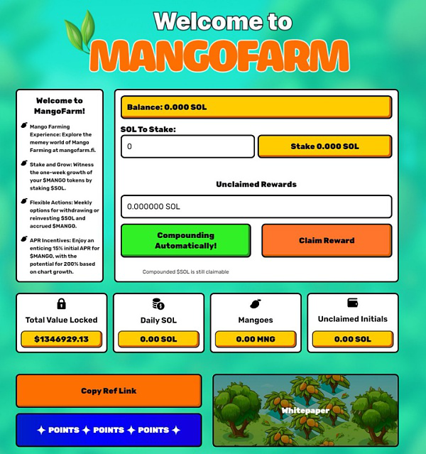 消失的芒果——MangoFarmSOL退出骗局始末