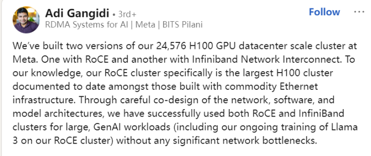 49152 个GPU!Meta最新算力集群曝光,扎克伯格:算力,算力,还是 Meta 的算力