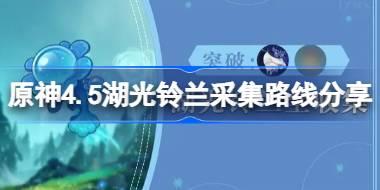 原神4.5湖光铃兰采集路线分享 原神湖光铃兰在哪采集