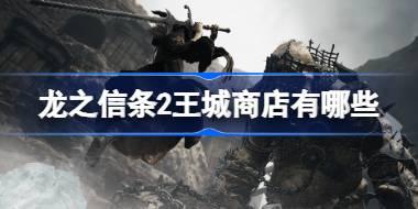 龙之信条2王城商店有哪些 龙之信条2王城商店介绍