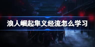 浪人崛起隼义经流怎么学习 浪人崛起隼义经流学习方法