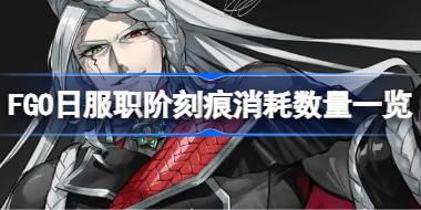 FGO日服职阶刻痕消耗数量一览 FGO日服职阶刻痕消耗哪些材料