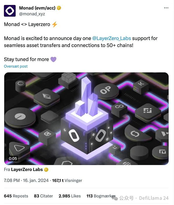 2024 备受期待的 L1 —— Monad