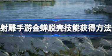 射雕手游金蝉脱壳技能怎么获得 射雕手游金蝉脱壳技能获得方法
