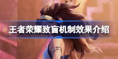 王者荣耀致盲机制是什么 王者荣耀致盲机制效果介绍