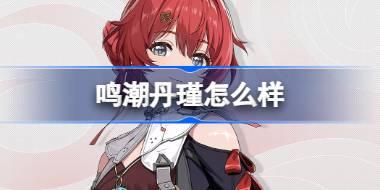 鸣潮丹瑾怎么样 鸣潮丹瑾角色档案介绍