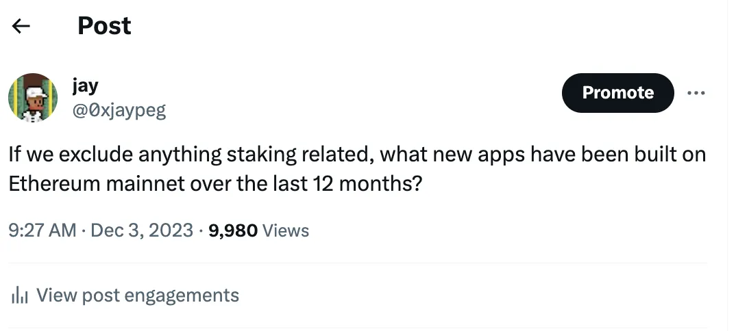 以太坊的创新者窘境:估值和使用已到巅峰,未来如何发展?