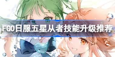 FGO日服五星从者技能升级推荐 FGO日服五星从者技能怎么选择
