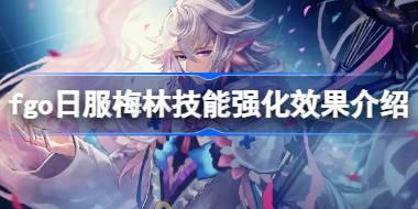 <b>fgo日服梅林技能强化效果怎么样 fgo日服梅林技能强化效果介绍</b>