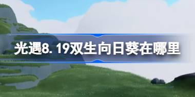 光遇8.19双生向日葵在哪里 光遇8月19日有友节代币收集攻略